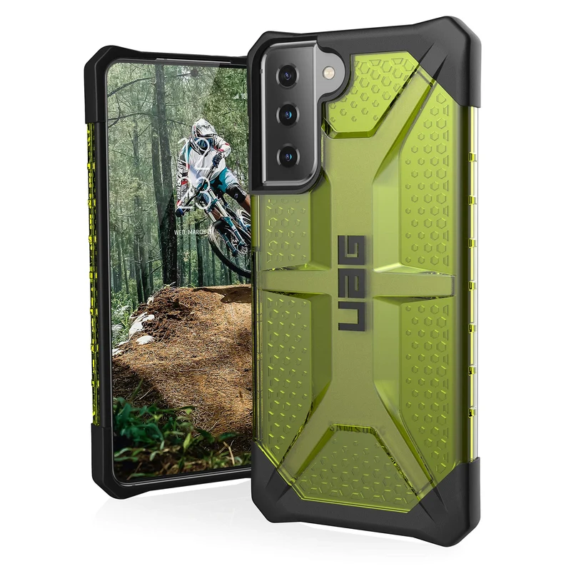Urban Armor Gear Plasma Schutzhülle Samsung Galaxy S21+ 5G (6,7" Zoll) Hülle (Wireless Charging komp
