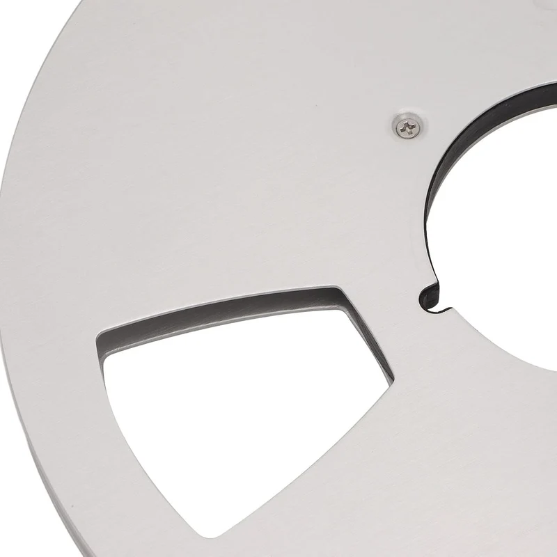 ciciglow 1/4 10 Zoll Leere Bandspule, DREI Löcher Leere Disc Öffnungsmaschine Teile Aluminiumlegieru