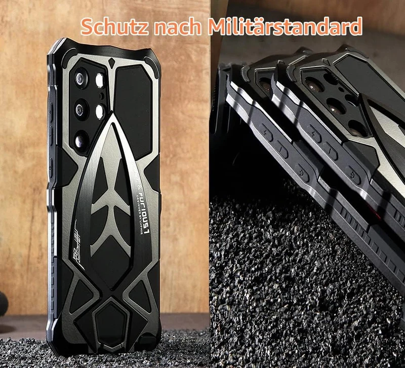 CeeDoo Samsung S23 Ultra 5G Hülle Stossfest Outdoor Schutzhülle Robuste Hüllen für Galaxy S 23 Ultra