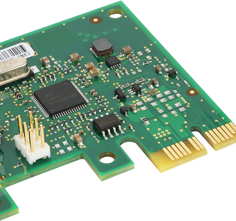 Euqvos für Intel I210-T1 GbE NIC, PCI-E X1, I210 Chipset, Single RJ45 Port, Ethernet Server Adapter,