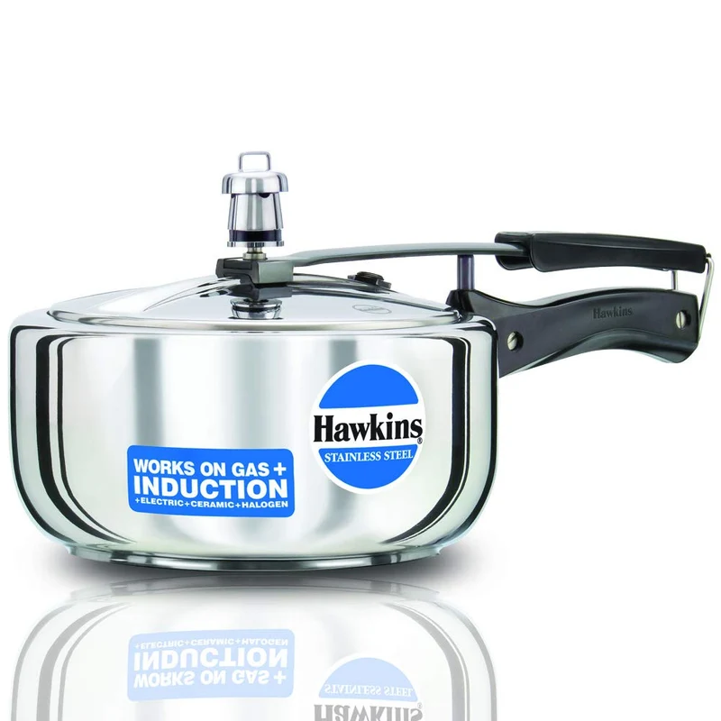 HAWKINS B60 Schnellkochtopf, Edelstahl, Silber