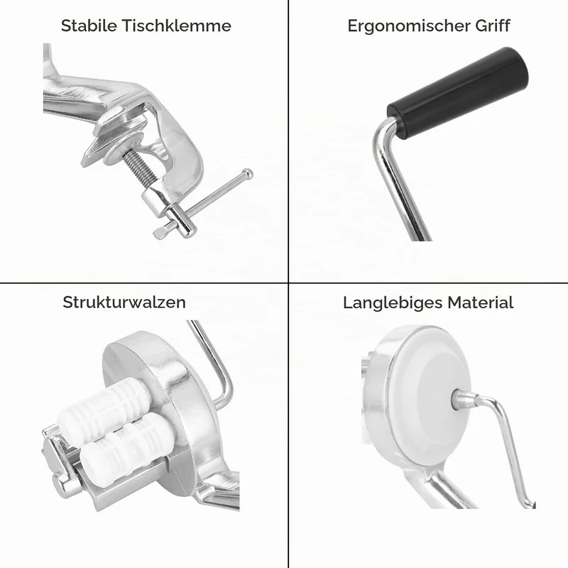Teigwaren Hersteller Maschine Aluminiumlegierung Hand Betreiben Nudel Presse Maschinen Küchen Lebens