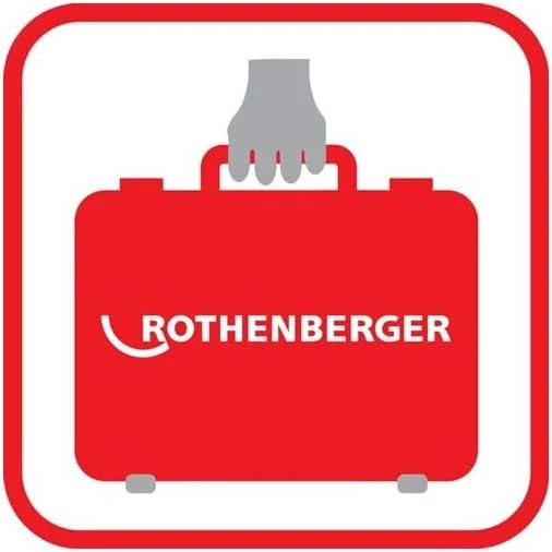 ROTHENBERGER 71256 SUPERTRONIC 2000 Set Gewindeschneidmaschine, BSPT R Gewind, 1/2"-2" Arbeitsbereic