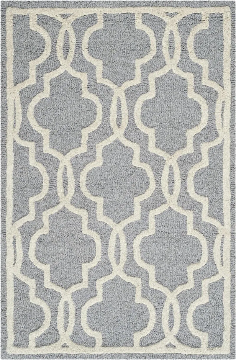 SAFAVIEH Spalier Teppich für Wohnzimmer, Esszimmer, Schlafzimmer - Cambridge Collection, Kurzer Flor