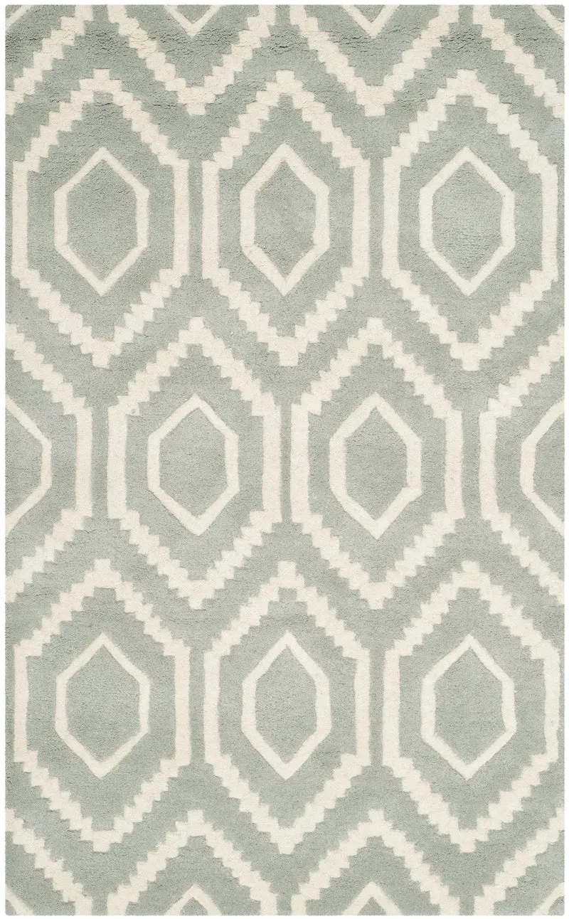 SAFAVIEH Zeitgenössische Teppich für Wohnzimmer, Esszimmer, Schlafzimmer - Chatham Collection, Kurze