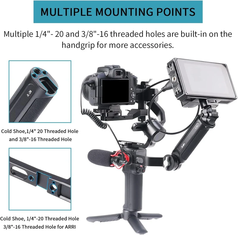 FOTGA Sling Handgriff Handgrip Grip für DJI RS2/RSC2/RS3/RS3 Pro/RS3 Mini Gimbal Handheld Stabilizer