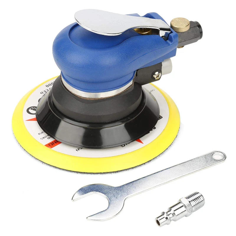 Tyenaza Schleifer, Druckluft Schleifgerät, Druckluft Exzenterschleifer AT-980-6 5 Zoll Air Exzenters