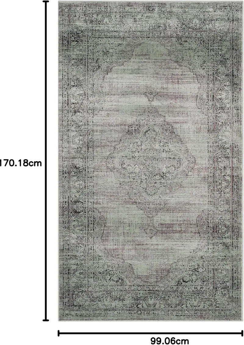 SAFAVIEH Traditionell Teppich für Wohnzimmer, Esszimmer, Schlafzimmer - Vintage Collection, Kurzer F