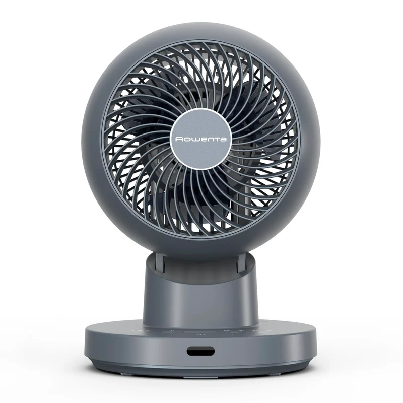 Rowenta Turbo Swift Compact Tischventilator, multidirektionale Schwenkfunktion, bis zu 50% Energieei