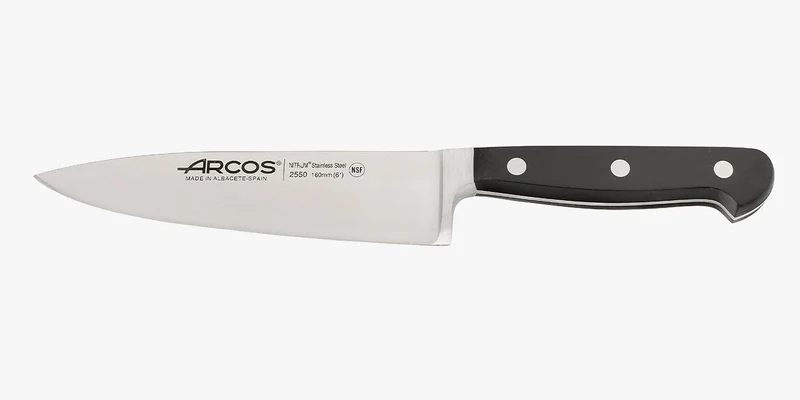 Arcos Serie Clasica - Kochmesser - Klinge aus Nitrum geschmiedetem Edelstahl 160 mm - HandGriff Poly