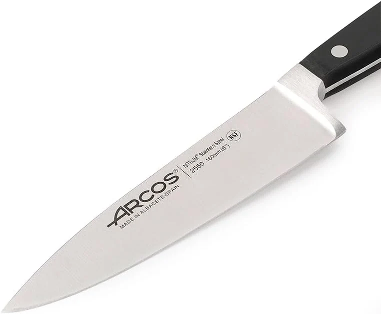 Arcos Serie Clasica - Kochmesser - Klinge aus Nitrum geschmiedetem Edelstahl 160 mm - HandGriff Poly