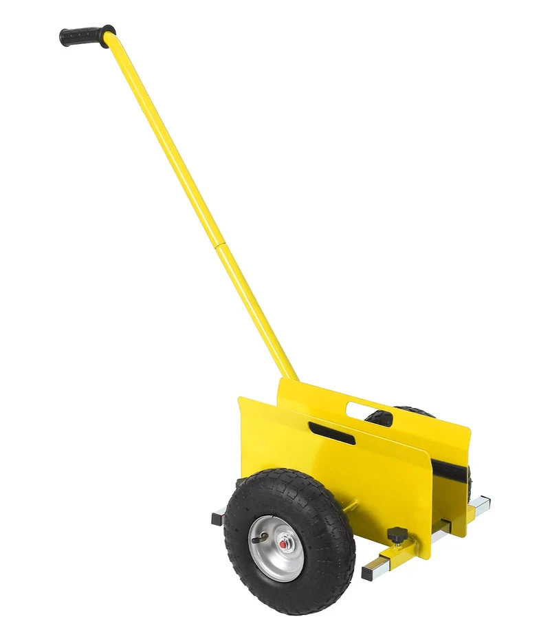 Schwerlast-Plattenroller (Panel Dolly) 300 kg – Trockenbauwagen mit verlängertem Griff, verstellbare