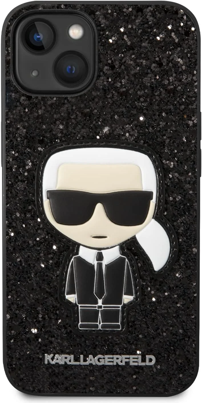 KARL LAGERFELD KLHCP14MGFKPK Hülle für iPhone 14 Plus 6,7" hardcase schwarz/Blac