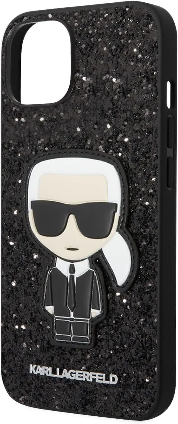 KARL LAGERFELD KLHCP14MGFKPK Hülle für iPhone 14 Plus 6,7" hardcase schwarz/Blac