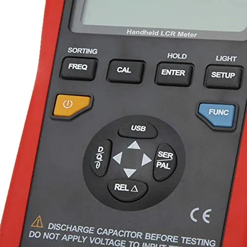 UNI-T 7720150 UT610 Serie LCR Meter, rot/grau