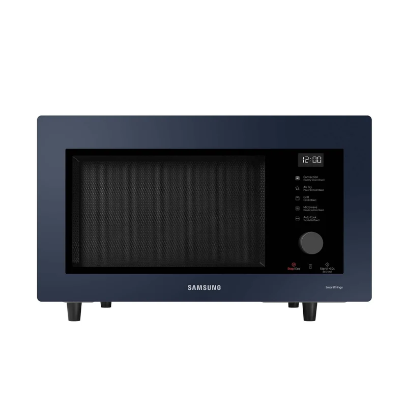 Samsung MC32DB7746KDE1 Bespoke Mikrowelle mit Grill und Heissluft, 32 l, 900 W, Smart Control, AirFr