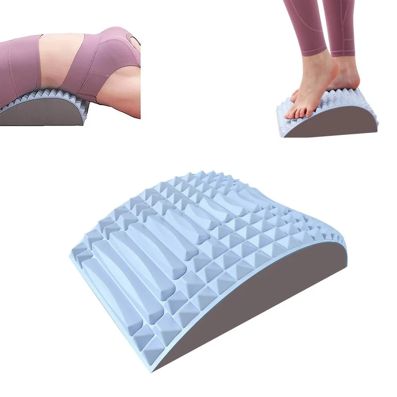 Jiahuade Lendenwirbelkissen Stützen Eva,Lendenkissen Orthopädisch,Nacken und Rückendehner,Rücken Sch