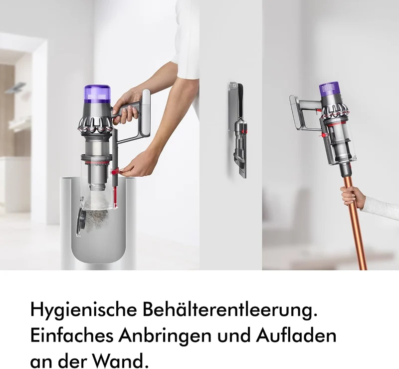 Dyson Cyclone V10 Absolute kabelloser Staubsauger (Nickel/Kupfer), V10 Absolute