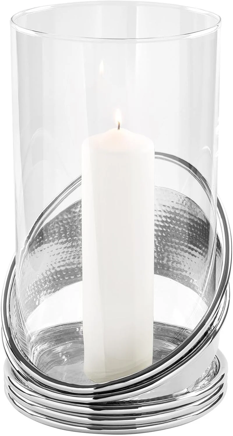 Colette/Windlicht m. Glas/D.25,50,H.30