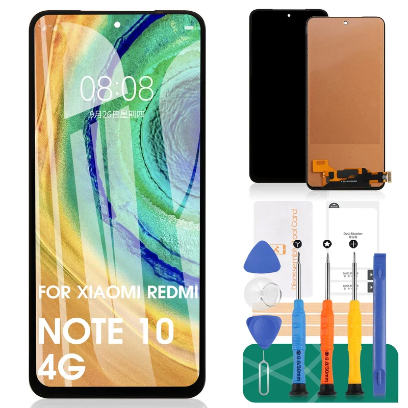 Incell für Xiaomi Redmi Note 10 Bildschirm Ersatz für Redmi Note 10/Note 10S LCD Display für Redmi N