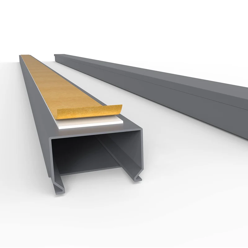 Kabelkanal Selbstklebend Pro mit Schaumklebeband, Kabelschacht 20m 30x20mm - 20x1m, Gray - Grau 20m
