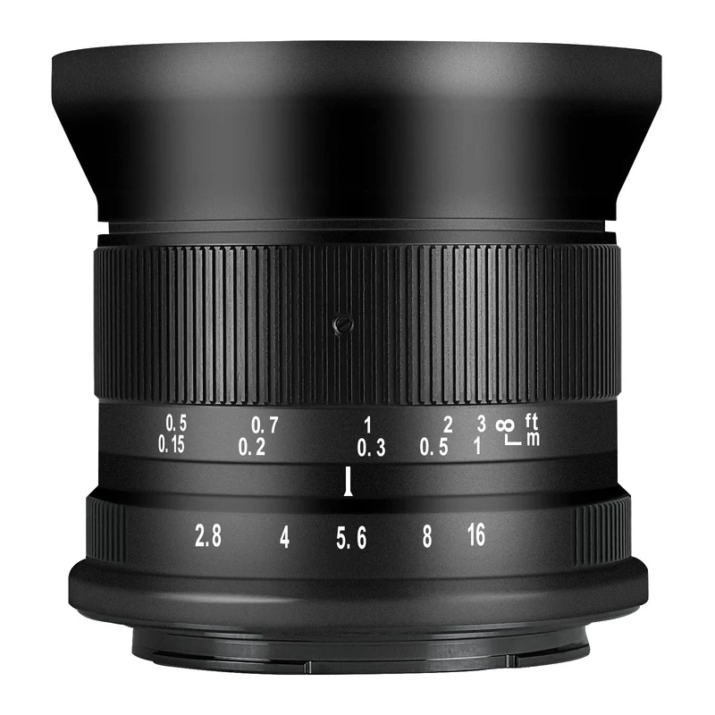 7artisans 12 mm F2.8 Mark Ⅱ Ultra-Weitwinkel APS-C Manueller Fokus Prime Objektiv kompatibel für Can