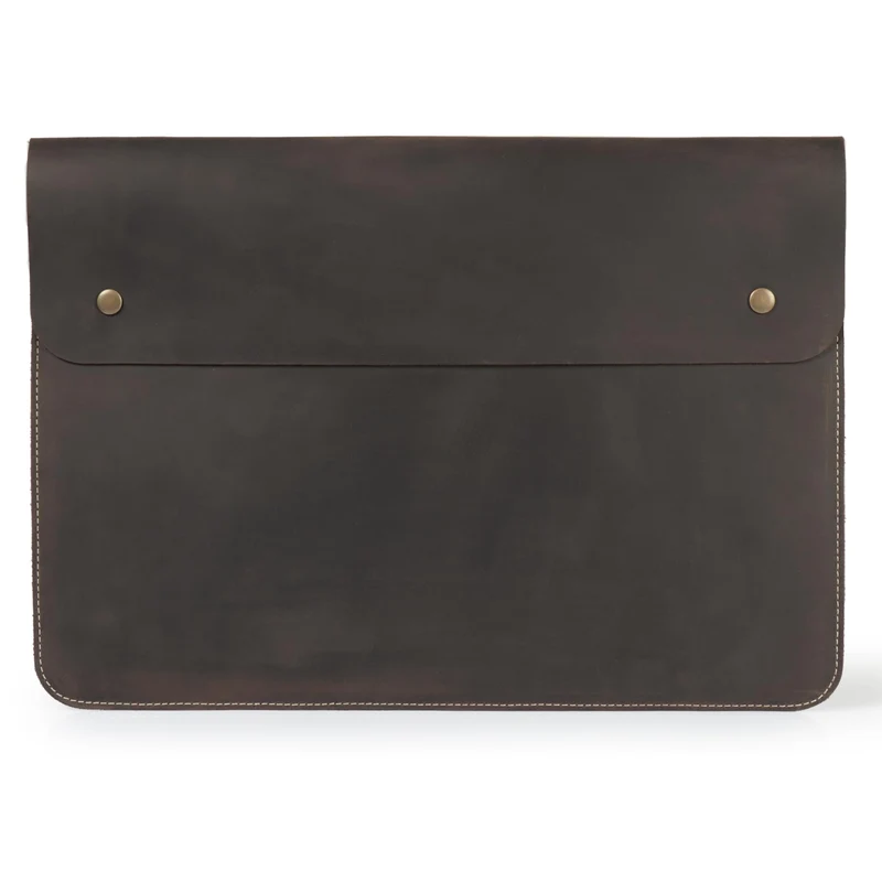 MegaGear Genuine Leather MacBook Bag 13.3 Inch - Chestnut Chestnut 13-13.3 inches, Chestnut 13-13.3