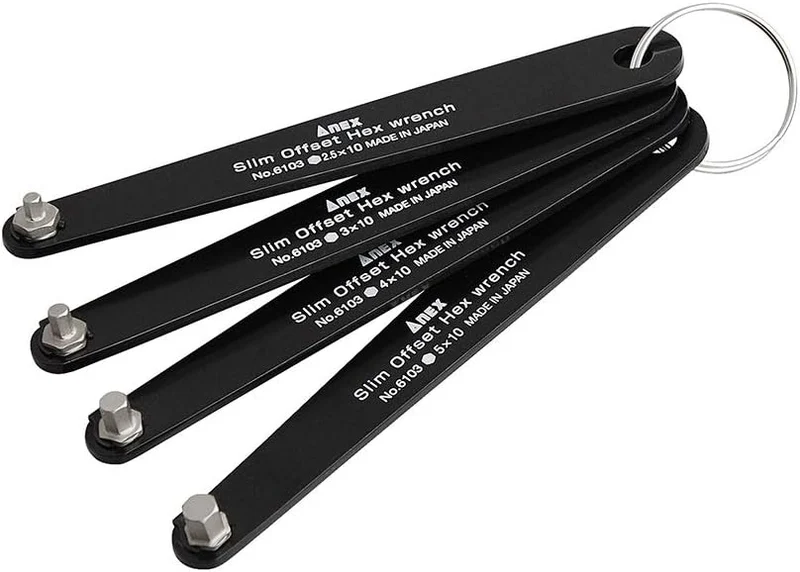Anex 6103F Ultra Low Profile Hex Drive Handle by Anex
