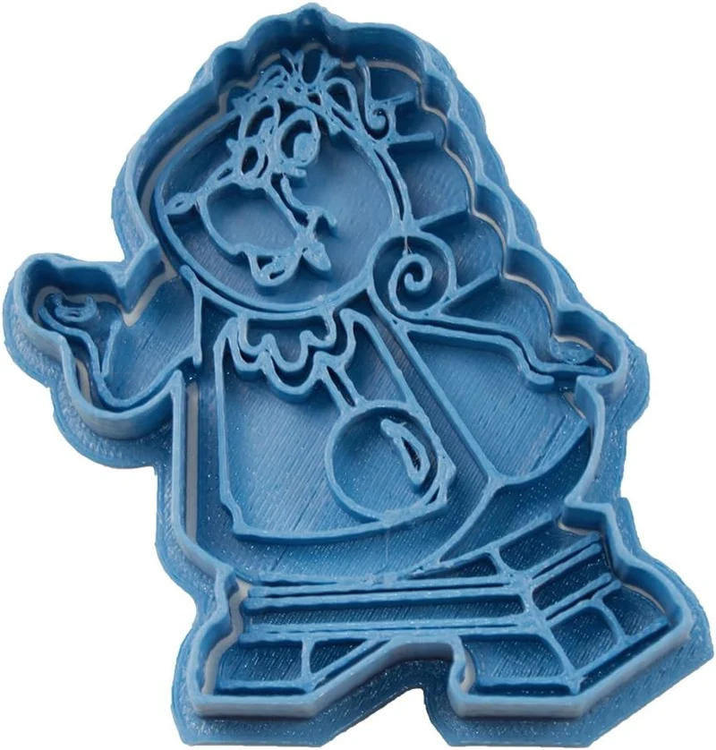Cuticuter Bella Y Bestia Pack Ausstechform, Blau, 16 x 14 x 1.5 cm, 7 Stück