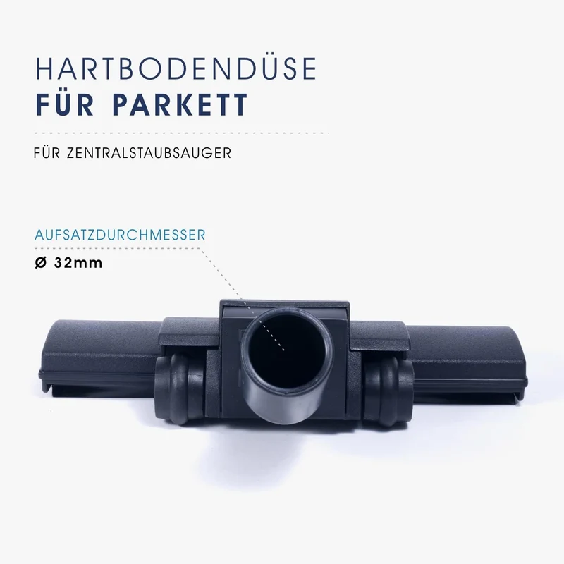 Parkettbürste für Zentralstaubsauger Durchmesser ø32mm
