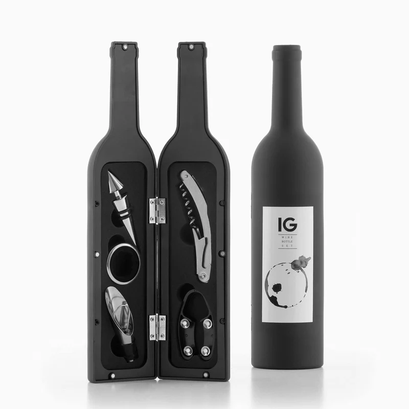 InnovaGoods, Edelstahl, Schwarz, One Size