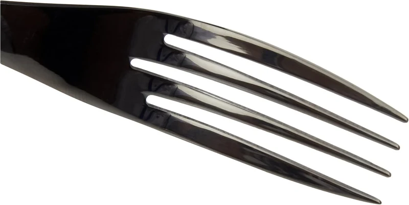 Comas 6323 BCN Colors – edelstahl Besteck set, Schwarz (Matt Black), 24 Stück