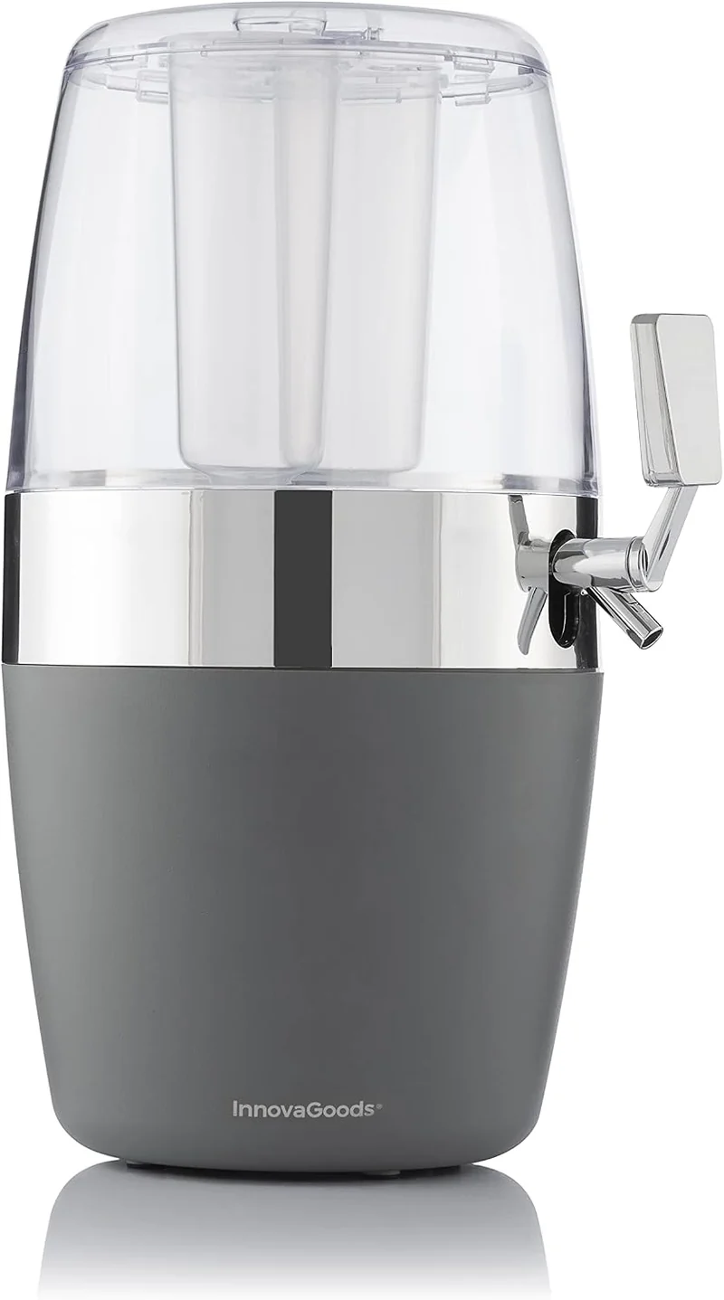 InnovaGoods | FREER Kühlmittel Getränkespender Kompatibler Biergriff | Farbe schwarz