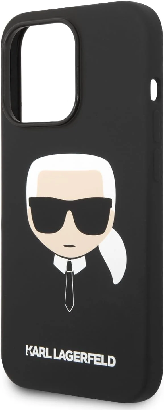 KARL LAGERFELD KLHMP14XSLKHBK Hülle für iPhone 14 Pro Max 6,7" hardcase Schwarz
