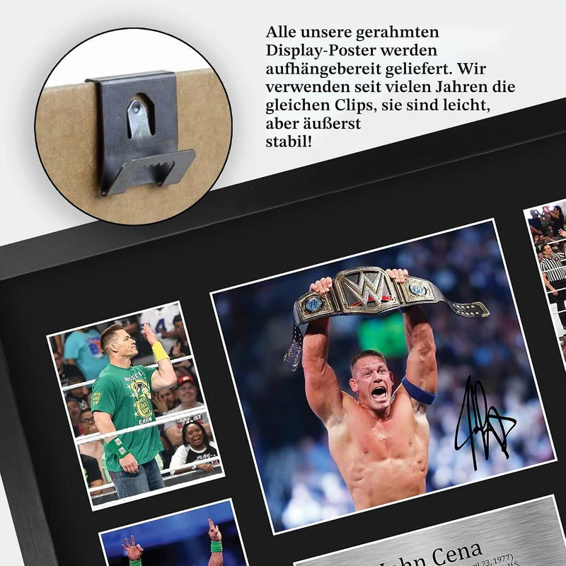 HWC Trading FR A3 John Cena Wrestling Geschenke Gedruckt, Signiert Autogramm Bild Für WWE & WWF Erin