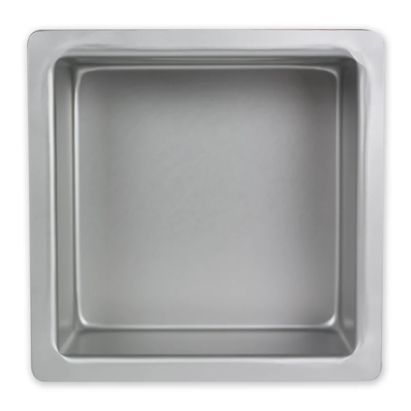 PME,SQR114,Quadratische AA8Kuchenform auseloxiertem Aluminium, 279x 279 x 102 mm,28 x 28 x 10 cm, 28