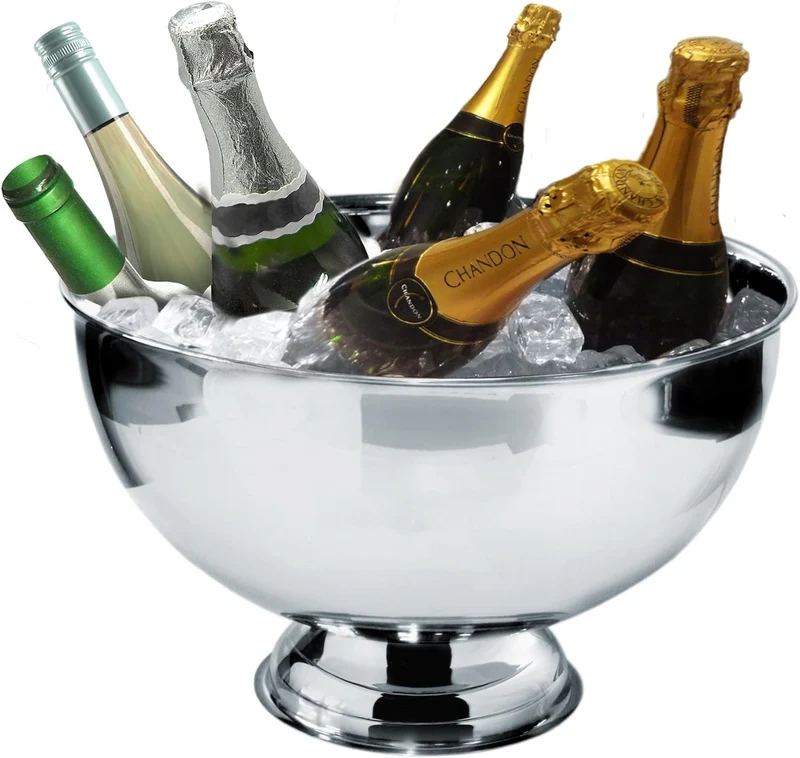 Vinbouquet Vin Bouquet FIE 306 Sektkühler Edelstahl, Silber, ursprüngliche
