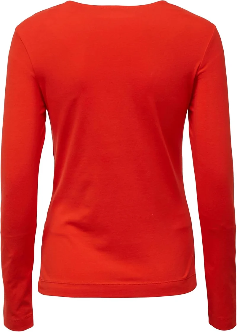 ESPRIT Damen 122ee1k315 T-Shirt L 630/Red, L 630/Red