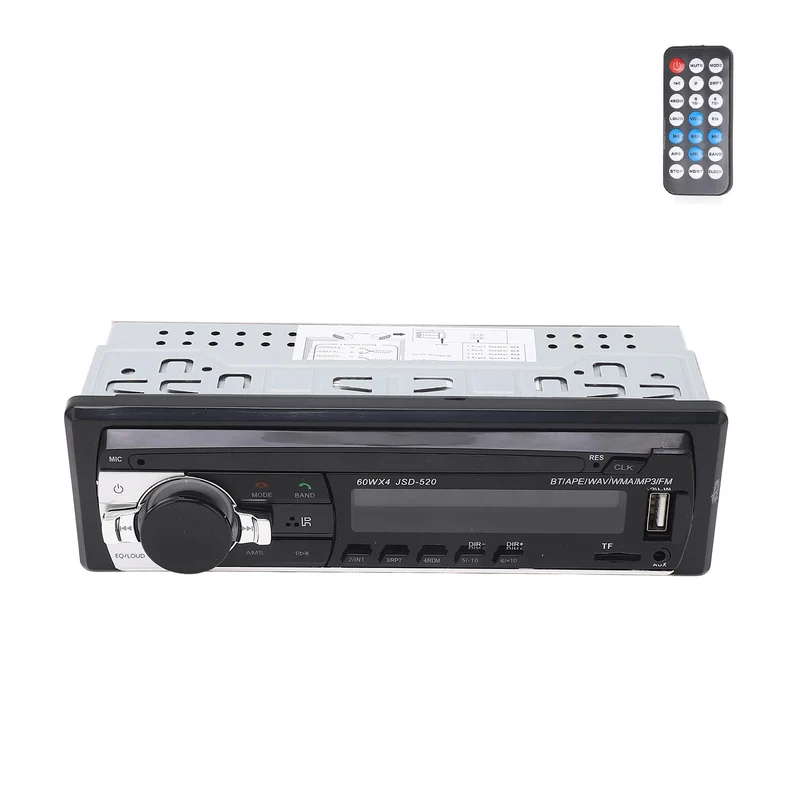 Multimedia-Autoradio-Empfänger, Autoradio-AI-Sprachsteuerungs-LED-Anzeige, Bluetooth-Freisprecheinri