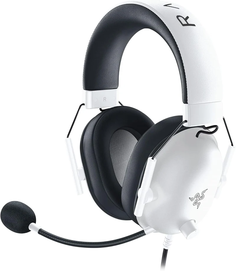 Razer Blackshark V2 X White Premium Esports Gaming Headset Weiss EInheitsgrösse & DeathAdder Essenti