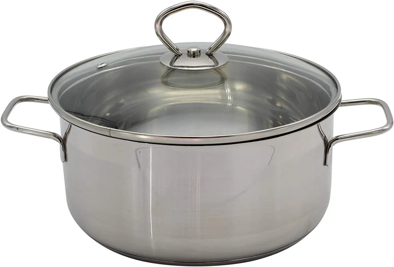 KRÜGER LUENING-0032 Topfset, Edelstahl, Gross