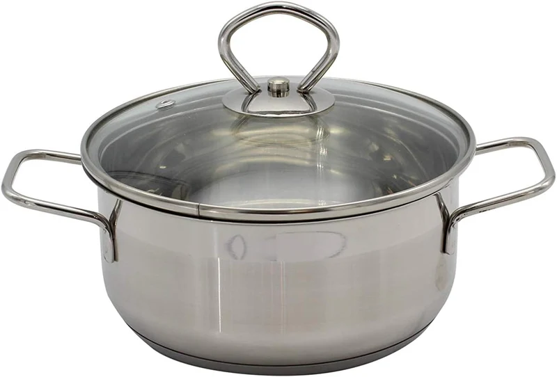 KRÜGER LUENING-0032 Topfset, Edelstahl, Gross