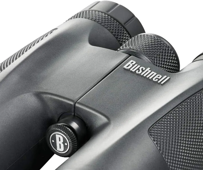 Bushnell Fernglas Powerview Mid Schwarz 10x42, Schwarz 10x42