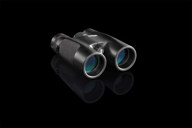 Bushnell Fernglas Powerview Mid Schwarz 10x42, Schwarz 10x42