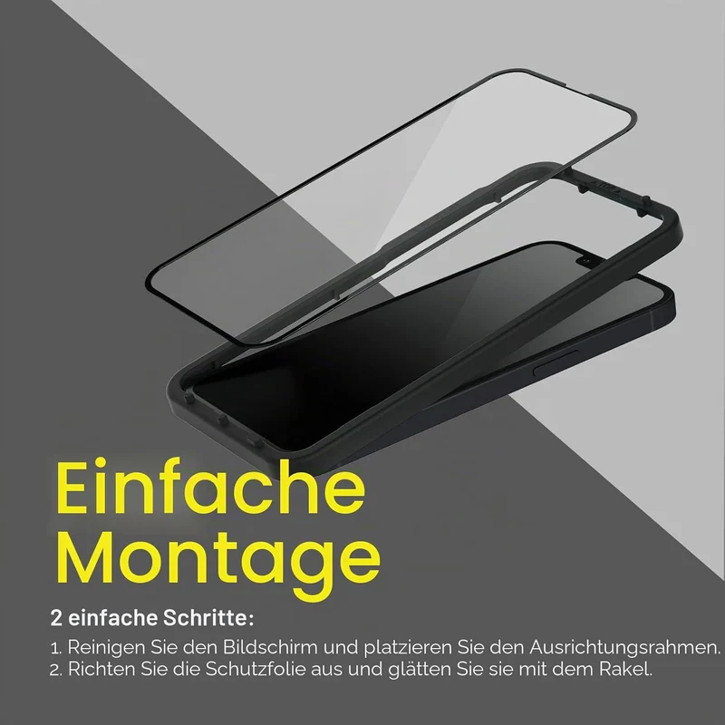 RhinoShield 3D Impact Displayschutz kompatibel mit [iPhone SE 3 / SE 2/8 / 7] |Aufprallschutz -HD-kl