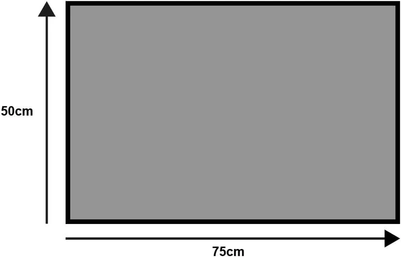 wash+dry Fussmatte, Pebble Stones 50x75cm, innen und aussen, waschbar, 50x75cm