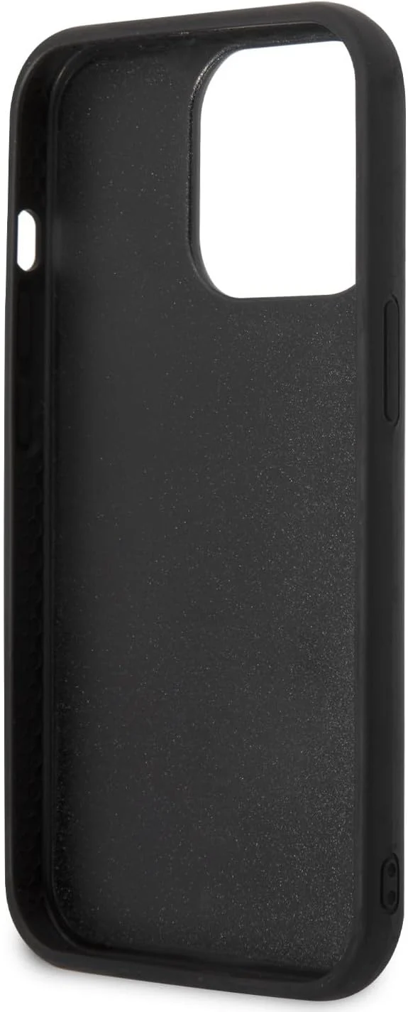 KARL LAGERFELD KLHCP14L3DRKCK hülle für iPhone 14 Pro 6,1" schwarz/Black hardcase Karl&Choupette Iko