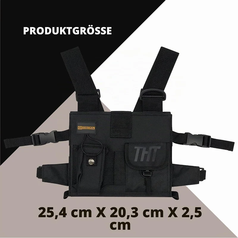 Gig Gear Tablet-Brustgeschirr für iPad und Samsung Tablets – robuste Tablet-Tragetasche mit Gurt und
