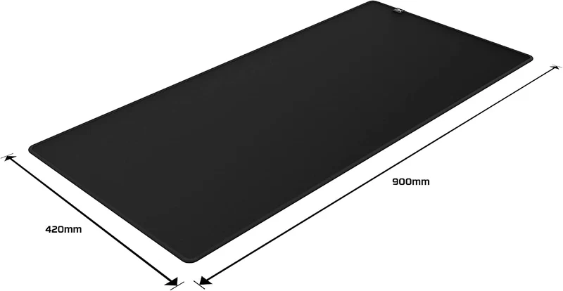 HyperX Pulsefire Mat – Gaming-Mauspad – XLarge - Präzise Stoffoberfläche - nahtlose Randverarbeitung