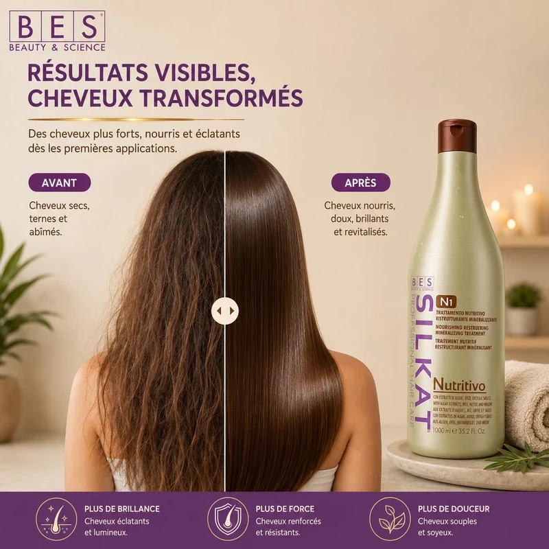 BES Silkat Nutritivo Shampoo N1 1000ml